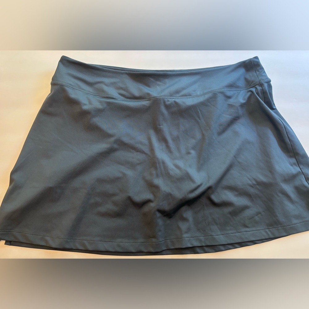 Gray Nike Tennis Skirt